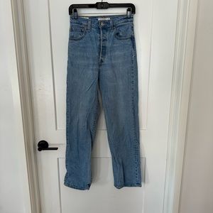 Levi’s Ribcage Straight Denim Jeans